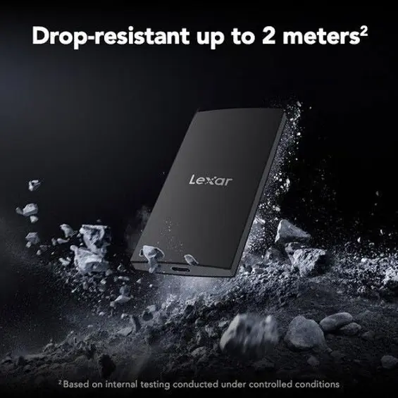 Lexar SL300 prijenosni SSD 2 TB, USB 3.2 Gen 2