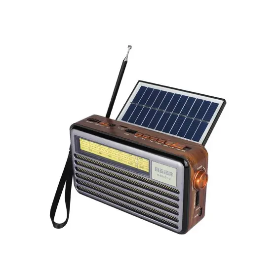 LTC LIWA Retro LX521BTS prijenosni radio sa solarnim panelom – FM/AM/SW, Bluetooth, USB