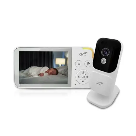 LTC LXKTCBM video baby monitor s kamerom, IPS zaslonom 3,5", noćnim načinom i senzorom temperature