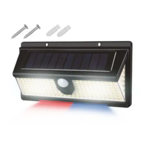 LTC LXLL151 solarna zidna LED svjetiljka 30 W, 2000 lm s PIR senzorom