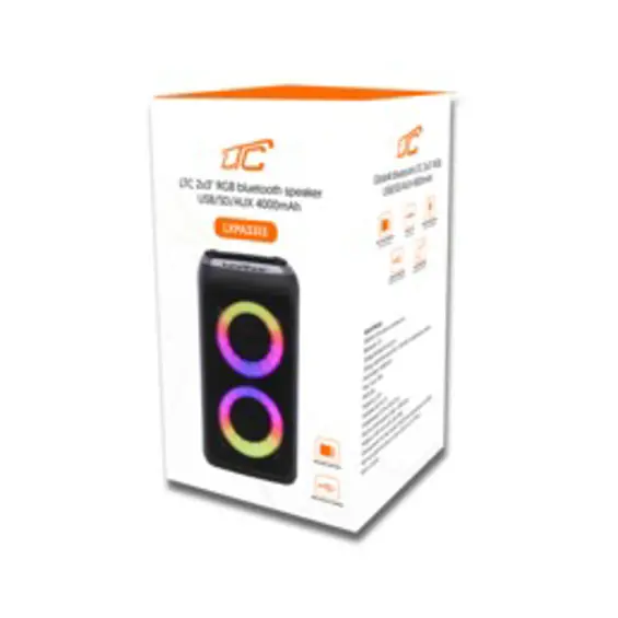 LTC PA3313 Bluetooth karaoke zvučnik s RGB osvjetljenjem