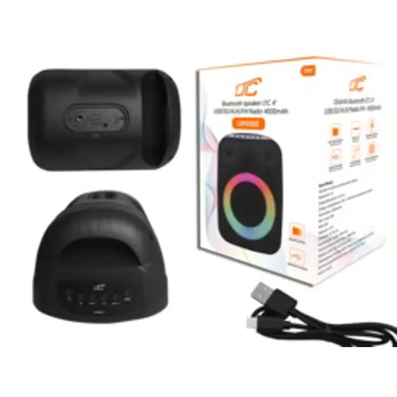 LTC PA505 Bluetooth zvučnik s RGB osvjetljenjem i FM radiom