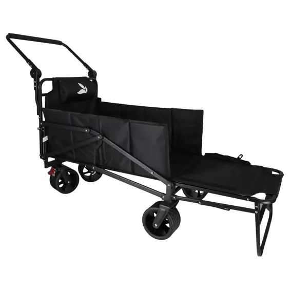 LUARO KX2811 sklopiva transportna kolica i kamperski ležaj 2-u-1