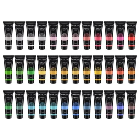 Maaleo set akrilnih boja 36 x 20 ml