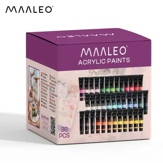 Maaleo set akrilnih boja 36 x 20 ml