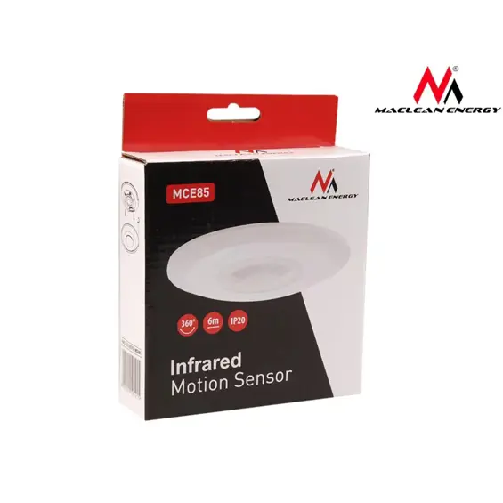 Maclean Energy MCE85 stropni PIR senzor pokreta 360° dometa 6 m
