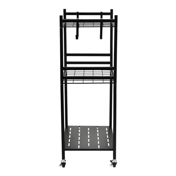 Maclean MC-138 mobilni stalak / kolica za vrtni alat – 43 × 30 × 79 cm, do 20 kg
