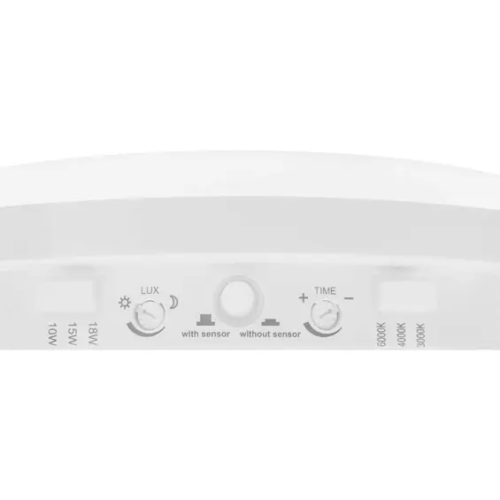 Maclean MCE535 W LED svjetiljka s PIR senzorom, 10/15/18 W, IP65, bijela