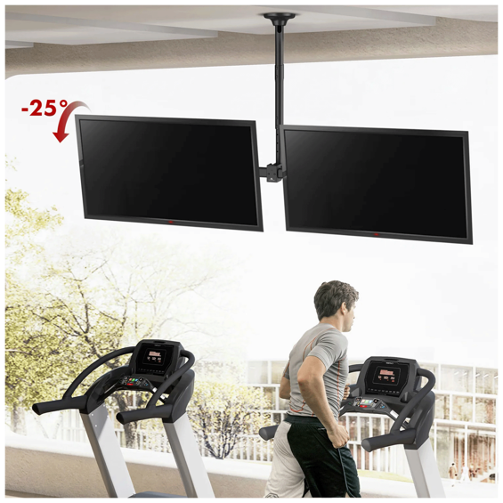 Maclean Nosač za 2 TV-a, stropni, 34"-60", 2 x 40 kg - MC-111 B