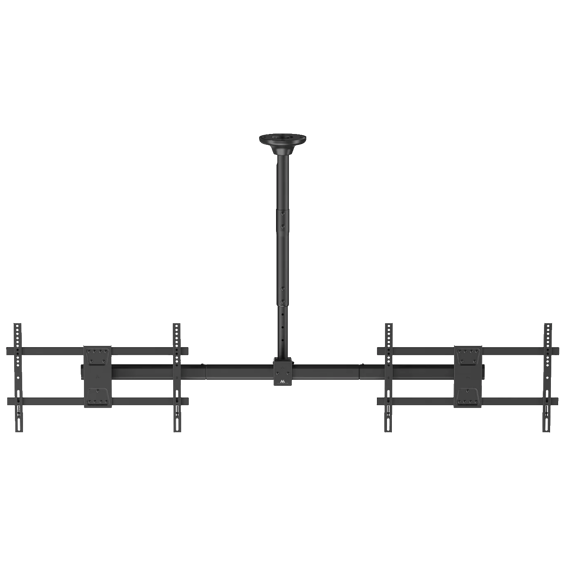 Maclean Nosač za 2 TV-a, stropni, 34"-60", 2 x 40 kg - MC-111 B