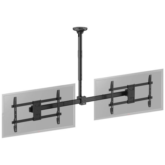 Maclean Nosač za 2 TV-a, stropni, 34"-60", 2 x 40 kg - MC-111 B