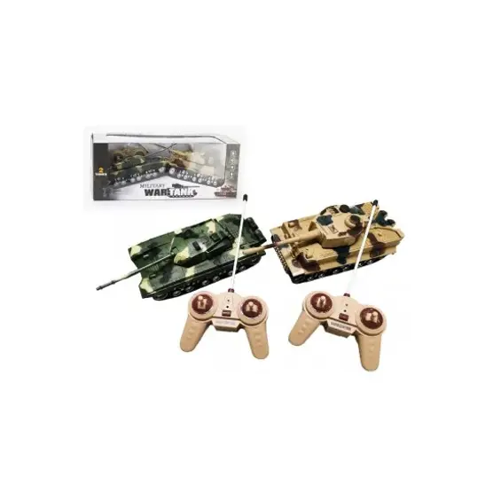 Madej 006698 set 2 R/C borbena tenka sa svjetlom i zvukom