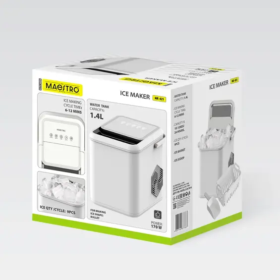 Maestro MR-821 automatski ledomat 170 W – 12 kg leda dnevno