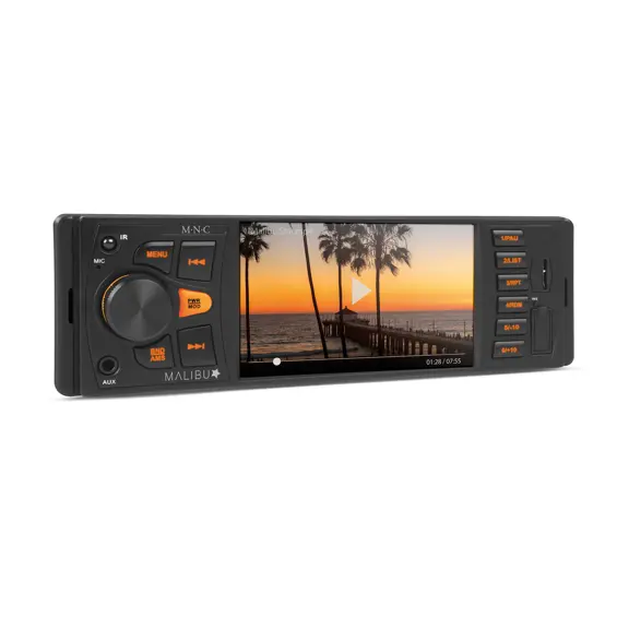 Malibu Star", 1-DIN Auto Multimedia player s Bluetoothom, FM RDS tunerom, USB/SD/MMC čitačem, AUX ulazom i 4x50W snagom