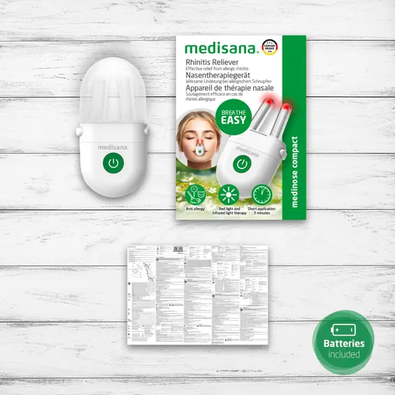 Medisana Medinose Compact uređaj za svjetlosnu terapiju nosa