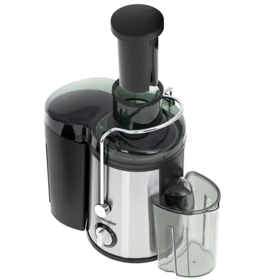 Mesko MS 4126 Sokovnik 600 W – Centrifugalni Sokovnik s Posudom za Sok, Crni