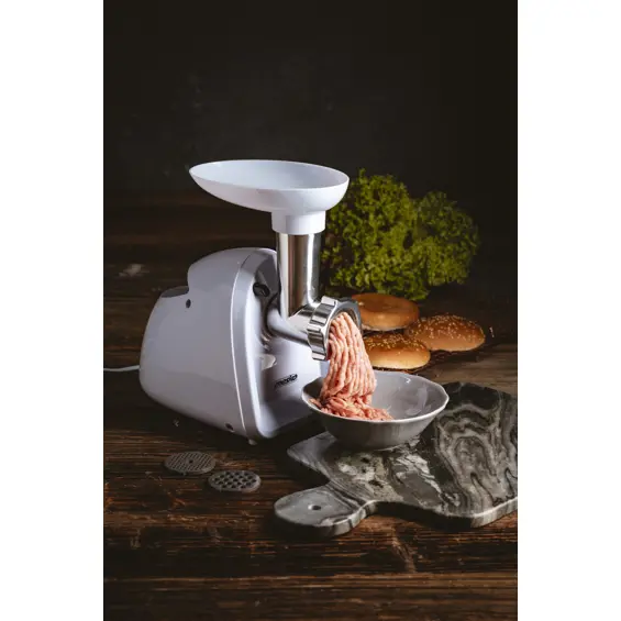 Mesko MS 4809 Mašina za Mljevenje Mesa – 1500 W, 2 Smjera Rada, Dodaci za Kobasice i Mak