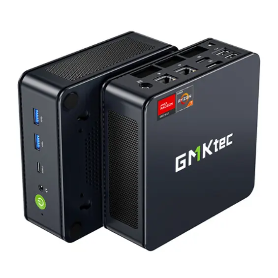 Mini PC GMKtec M5 Ultra | Ryzen 7 7730U, 16GB DDR4, 512GB PCIe SSD, Windows 11 Pro, Dual 2.5G LAN, WiFi 6E