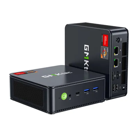 Mini PC GMKtec M5 Ultra | Ryzen 7 7730U, 16GB DDR4, 512GB PCIe SSD, Windows 11 Pro, Dual 2.5G LAN, WiFi 6E