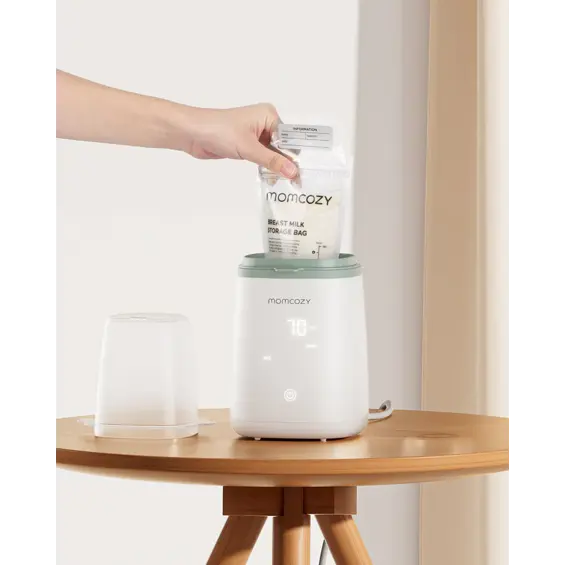 Momcozy MW01 6-u-1 brzi grijač za bočice – odmrzavanje, sterilizacija, grijanje hrane i održavanje topline 24 h