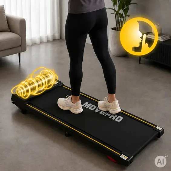 MOVEPRO Walking Pad električna traka za hodanje 10 km/h s aplikacijom