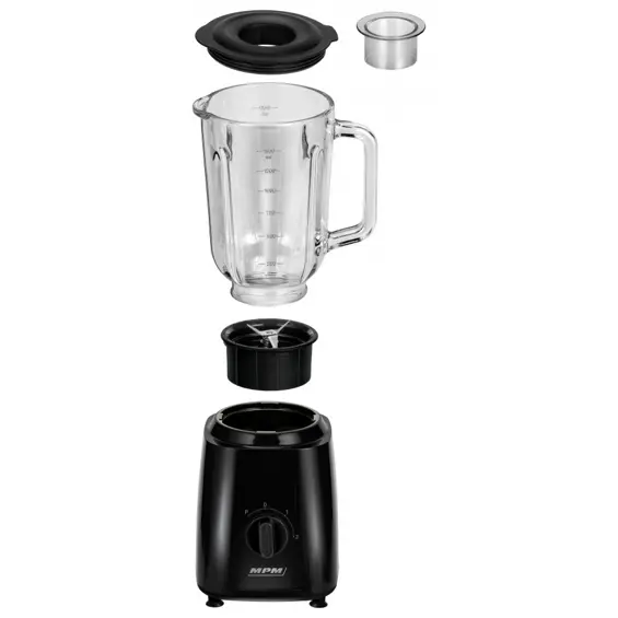 MPM MBL-37 blender 750 W, stakleni vrč 1,5 L, 2 brzine + Pulse