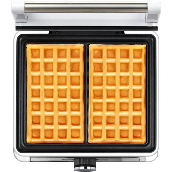 MPM MGO-41 aparat za vafle 1600 W, 2 duboka vafla, termostat – bijeli