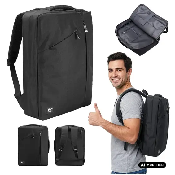 NanoRS RS203 B ruksak za laptop do 15,6″, 13 L, crni