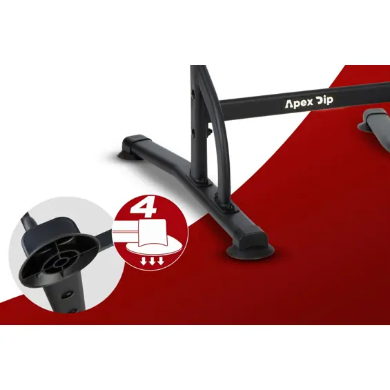 Neo-Sport Apex Dip 130300 samostojeća višenamjenska sprava za zgibove i propadanja do 100 kg