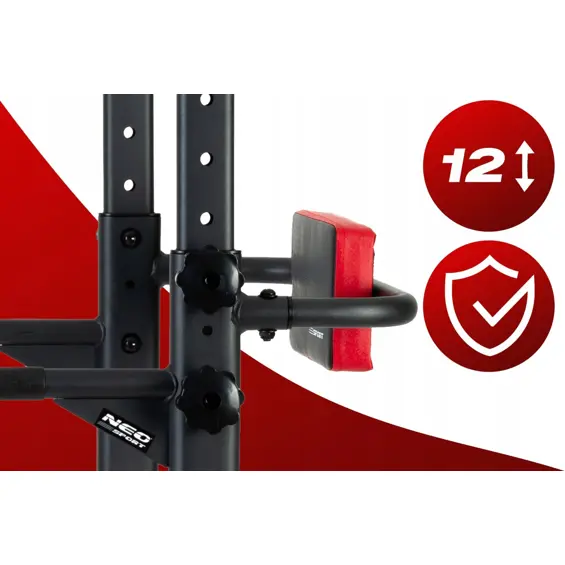 Neo-Sport Apex Dip 130300 samostojeća višenamjenska sprava za zgibove i propadanja do 100 kg