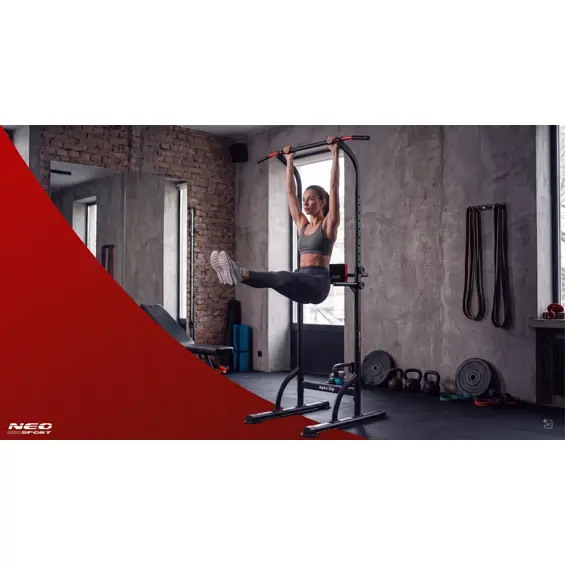 Neo-Sport Apex Dip 130300 samostojeća višenamjenska sprava za zgibove i propadanja do 100 kg