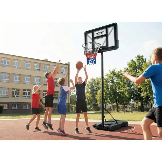 Neo-Sport NS-282 samostojeći košarkaški koš podesive visine 135 – 305 cm