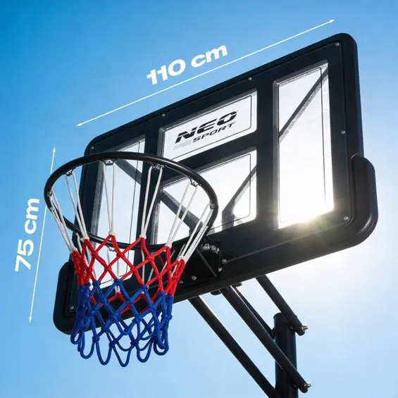 Neo-Sport NS-283 podesivi koš za košarku 170–305 cm