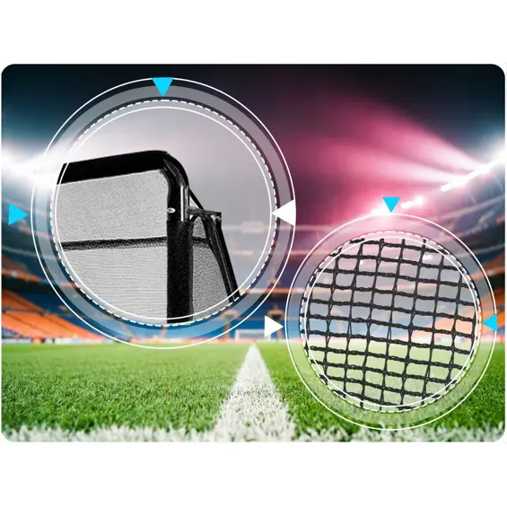 Neo-Sport NS-487 nogometni gol 180 × 120 × 60 cm s mrežom