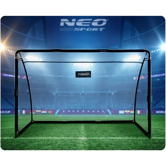 Neo-Sport NS-487 nogometni gol 180 × 120 × 60 cm s mrežom