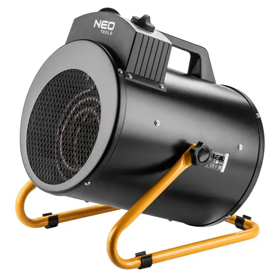 NEO Tools 90-069 industrijska električna grijalica 5000 W, 400 V, termostat, IPX4