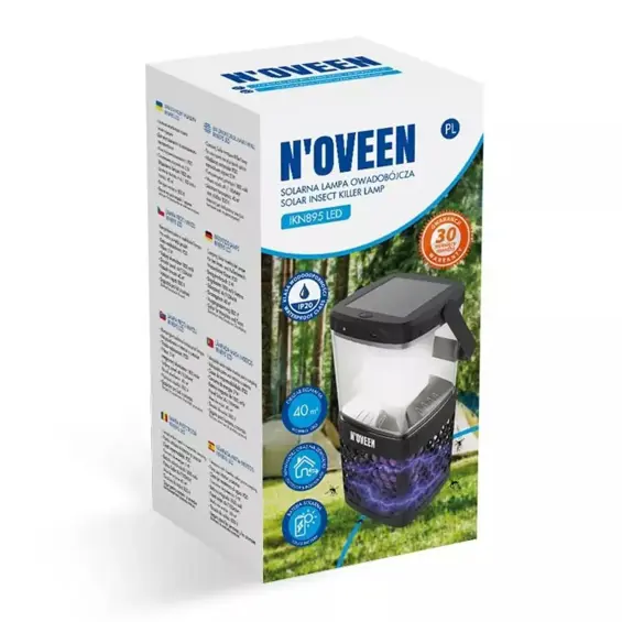 Noveen IKN895 solarna LED lampa protiv insekata 40 m²