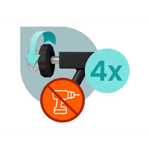 Nukido 718300 sigurnosna barijera za stepenice – zaštitna ograda za djecu i kućne ljubimce