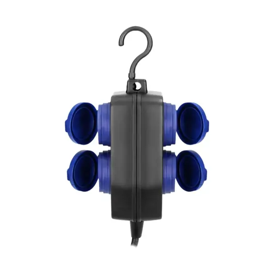 Orno OR-AE-13299/5M radionički produžni kabel IP44 s 4 utičnice, 5 m
