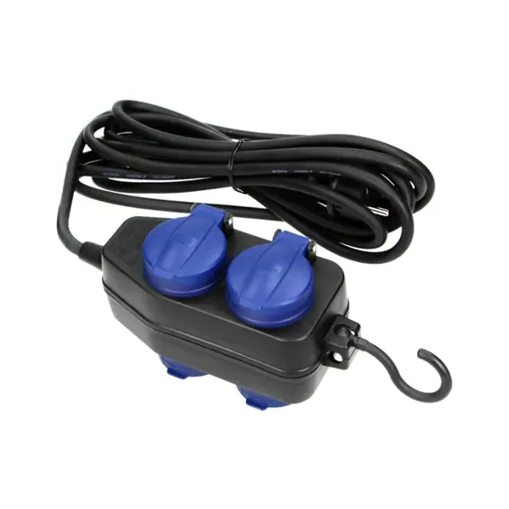 Orno OR-AE-13299/5M radionički produžni kabel IP44 s 4 utičnice, 5 m