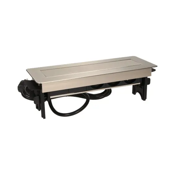 Orno OR-AE-1364 ugradbena stolna utičnica 3× 230 V + 2× USB