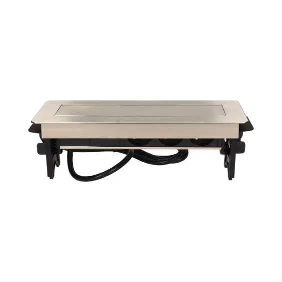 Orno OR-AE-1364 ugradbena stolna utičnica 3× 230 V + 2× USB