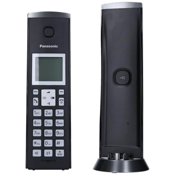 Panasonic Telefon bežični, DECT/GAP, 1.5" LED display, crna - KX-TGK210FXB