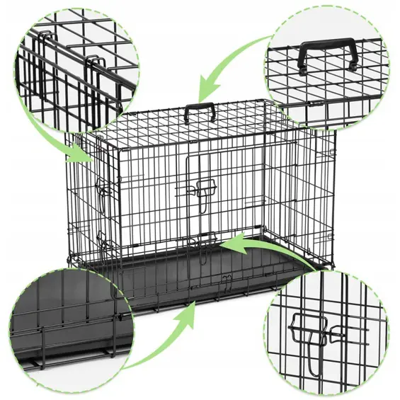 Pethaus PH-202 sklopivi metalni kavez za velikog psa L