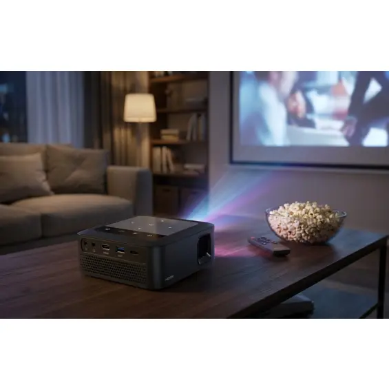 Philips N-110 Mini Projektor – HD 720p, Wi-Fi, Crni
