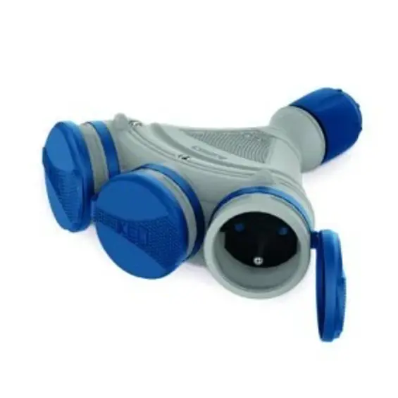 Plastrol W-01157 EXTREM trostruka prijenosna utičnica 16 A, 3680 W, IP54