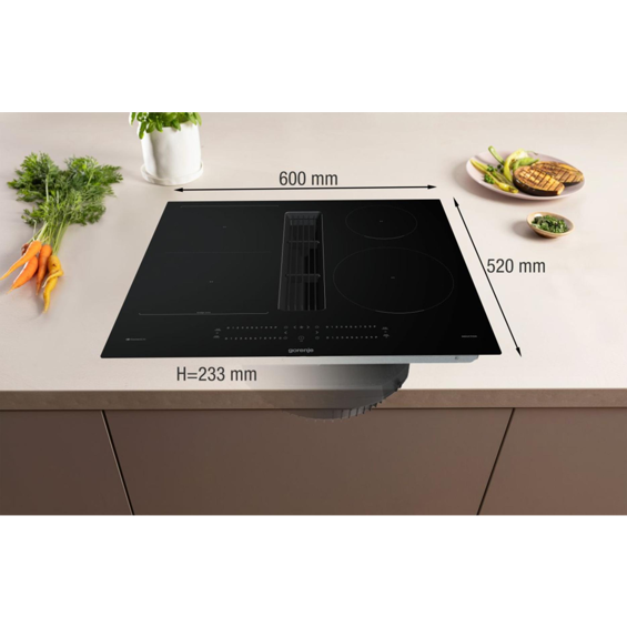 Ploča s napom Gorenje GEH6432BSCWF WiFi (627m3/h)