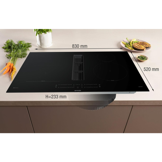 Ploča s napom Gorenje GEH8432BSCWF WiFi (627m3/h)