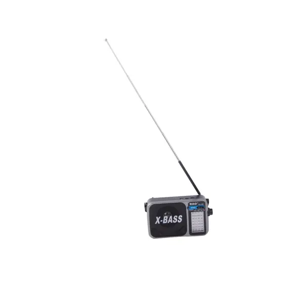 Prijenosni FM/AM radio s baterijom, lampom i X-BASS zvukom – RDD RD-306 USB-C