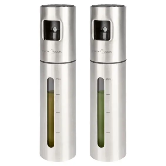 ProfiCook PC-EOS 1270 Raspršivač za Ulje i Ocat – Set od 2 Bočice od 100 ml s Lijevkom